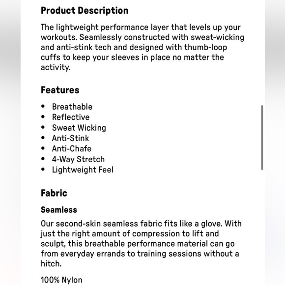 NWT Fabletics Training Day 1/4 Zip - Picture 7 of 7